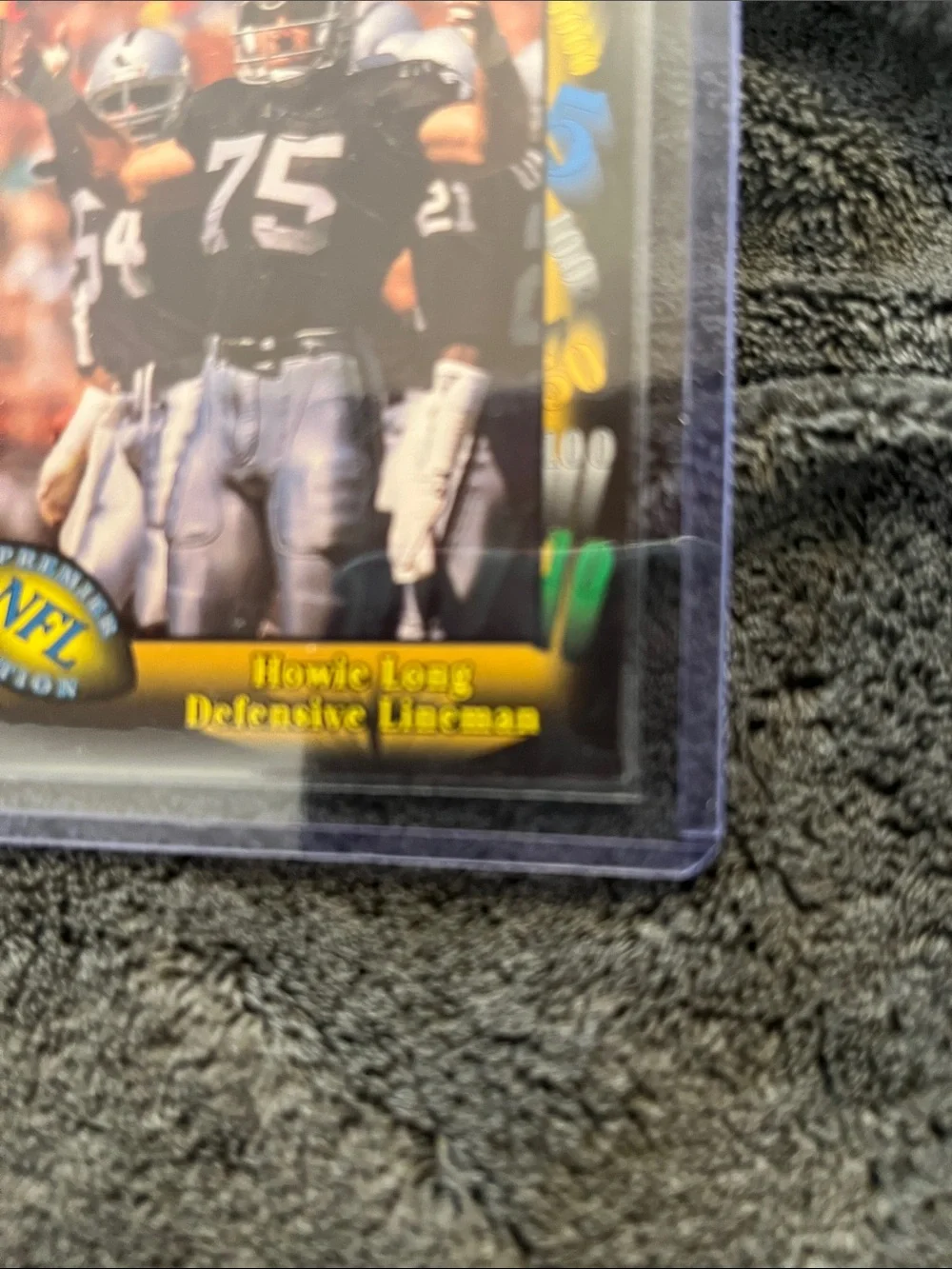 1991 Wild Card Howie Long NFL Trading Card #107